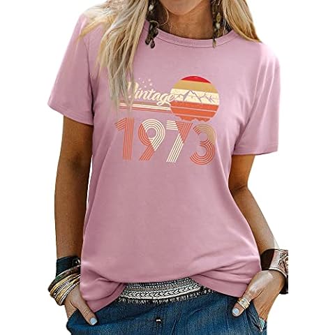 Camiseta vintage 1973 Dresswel para mujer Cover