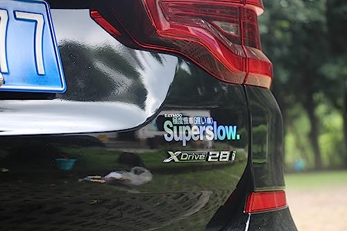 Image of Car Styling Sticker for Japanese Superslow Snail Creative Words Auto Oil Tank Window Body Vinyl Computer Case Motocross Decals (I 20x4.5cm Laser 1PCS)