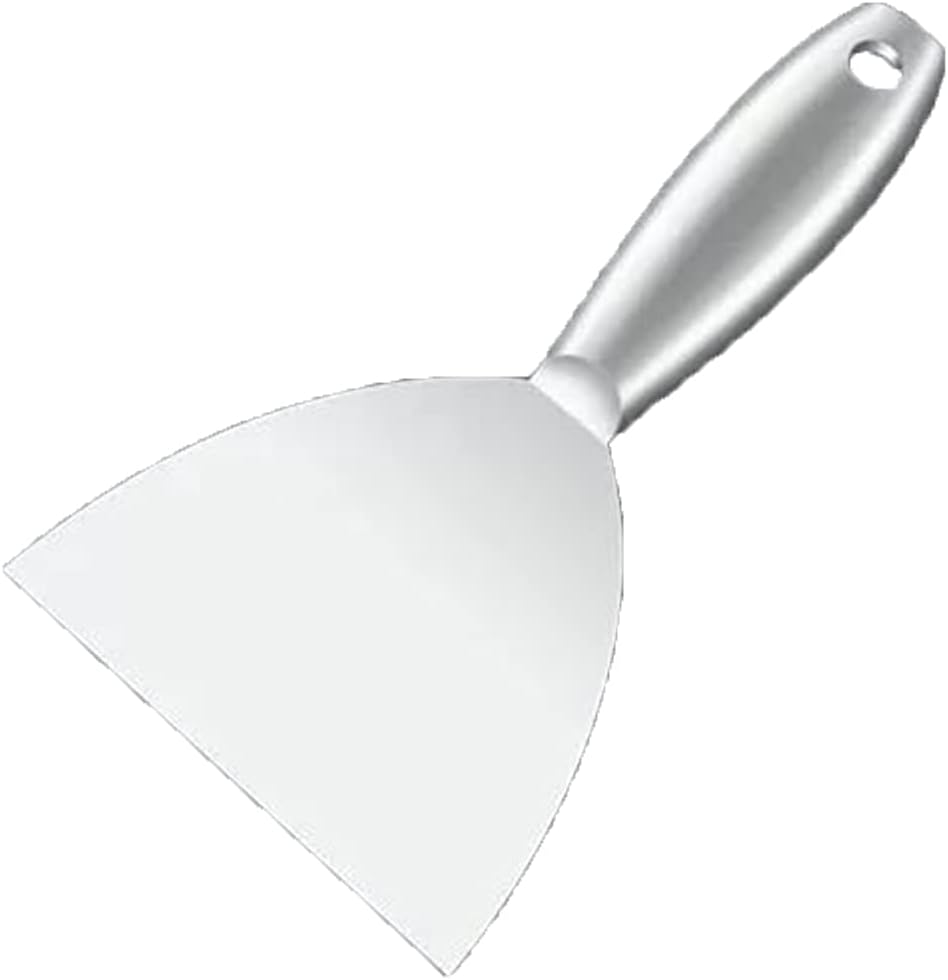 Putty Scrapers Knife,Stainless Steel Integral Molding Filling Knife Stainless Filling Knives Putty Drywall Joint Knife Putty Knife Filler Knife for Walls Wallpaper Scraper,5 inch