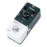 Asmuse Delay Gitarrenpedal, analoges Mini-Vintage-Delay-Effektpedal, geeignet für E-Gitarre und Bass, True Bypass