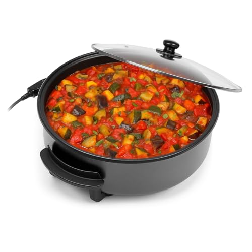 Tristar Poêle multifonctionnelle - 7,5 l, 40 cm de diamètre, thermostat réglable, revêtement...