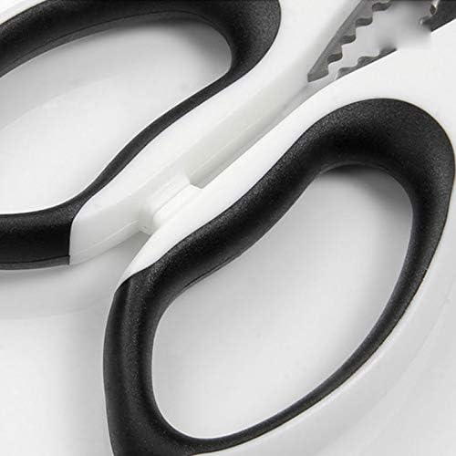 Craft Scissors Scissors Household Kitchen Household Multifunctional Stainless Steel White Scissors Kitchen Scissors