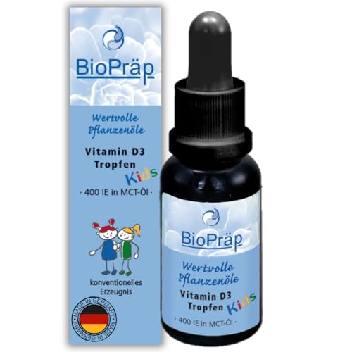 Vitamin D3 Tropfen für Kinder und Säuglinge | 680 Tage | ohne Zusätze | 20 ml | Made in Germany | zertifizierte Produktion