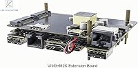 Khadas VIM3 Pro Amlogic A311D Einplatinencomputer mit 5.0 Tops NPU, 16MB SPI Flash, PCIe und USB 3.0 umschaltbar, MCU programmierbar, Gigabit Ethernet mit WOL Unterstützung, Bluetooth 5.0 (4+32GB) – Ansicht 7