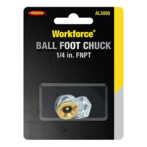 Legacy Ball Foot Air Chuck With Clip, 1/4 In. Female - Al3000 #TOP1