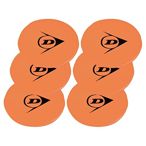 Dunlop Sports On-Court Target, Orange, 6-Pack