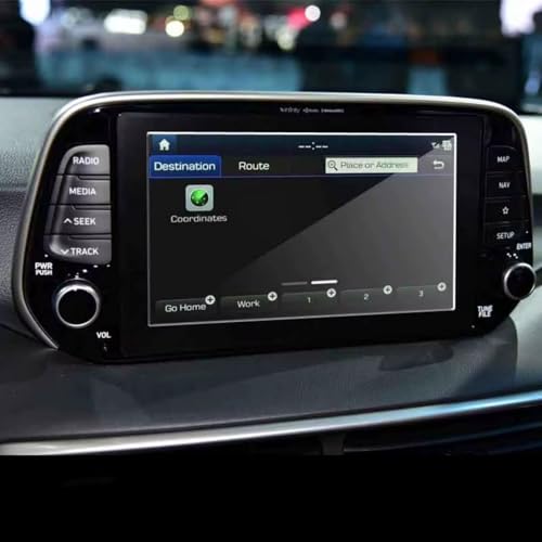 Film protection navigation GPS voiture écran HD transparent Hyundai Tucson 2019 207x126