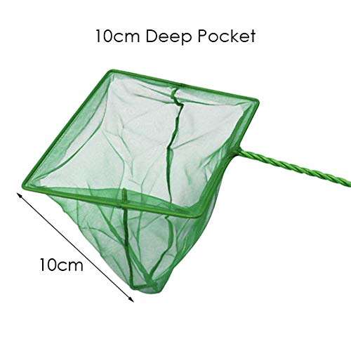 Rete da pesca grossa, di alta qualità per acquario, set di pulizia con spazzola per adulti e bambini - Image 5