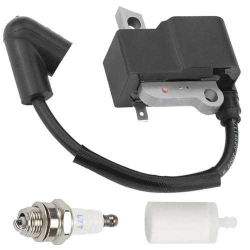 ZAMDOE Ignition Module Coil with Spark Plug for Husqvarna 435 435E 440E 445 445 E 450 450E Chainsaw for Jonsered CS2245 CS2245S CS2250S Chainsaw Replaces 573935702 544243801 573935701 505427201 by ZAMDOE - Used condition - CA$21.67