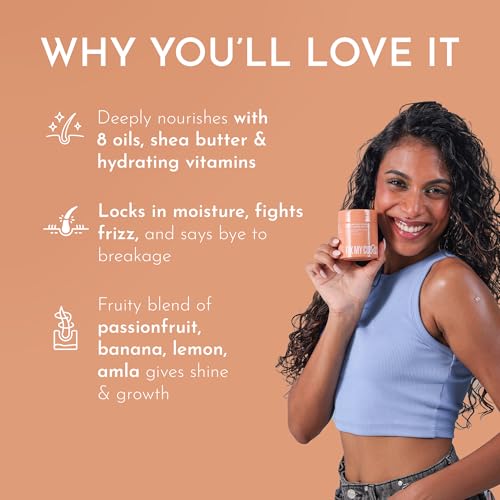 Fix My Curls Moisture Melt Deep Conditioning| Hair Mask for Dry, Damaged, and Chemically Treated Hair| 8 Magical Oils, Shea Butter, Vitamins| Pro-Keratin Bond Repair |Weekly Revitalization, (50g)