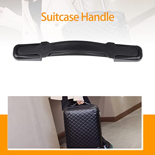 Image of RDEXP Black Suitcase Handle Replacement Parts 115B 8.66 inch with Screws for Cases