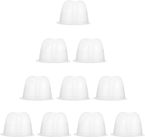 GALPADA Soporte de mesa para sombrero, soporte de exhibición para sombrero superior, soporte para pelucas, 10 unidades, 22.4 in, soporte para casco