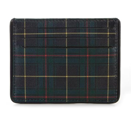 POLO RALPH LAUREN Mens Crest Canvas & Leather Slim Card ID Case (Newport Navy)2