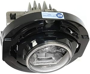 Compatible With Chrysler Pacifica Fog Light Assembly 2017 2018 2019 Driver OR Passenger Side | Single Piece | LED | Standard Type | CH2592153 | 68228884AD