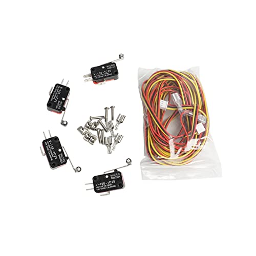 Interrupteur de fin de course à bascule, micro-contact précis et durable 4pc