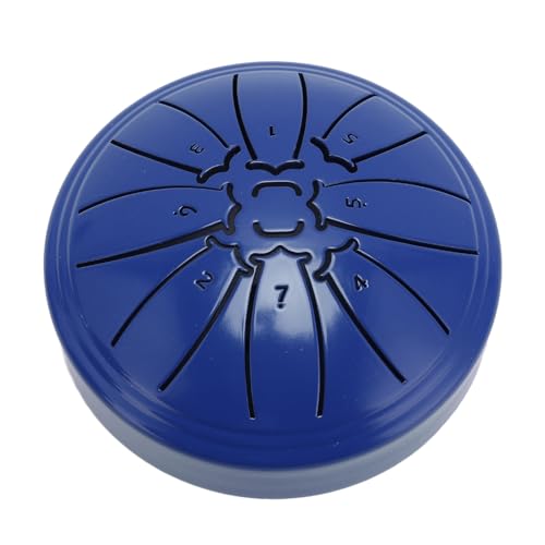 Mini Steel Tongue Drum 4 Inch 8 Notes miniatura 2