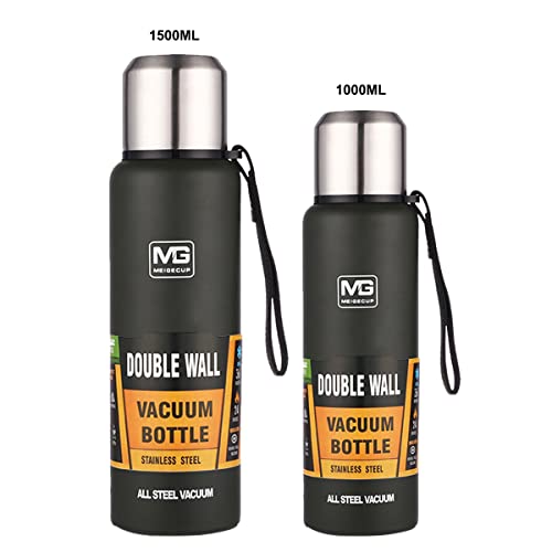 Garrafa Térmica para Viagem Aço Inox (1L)