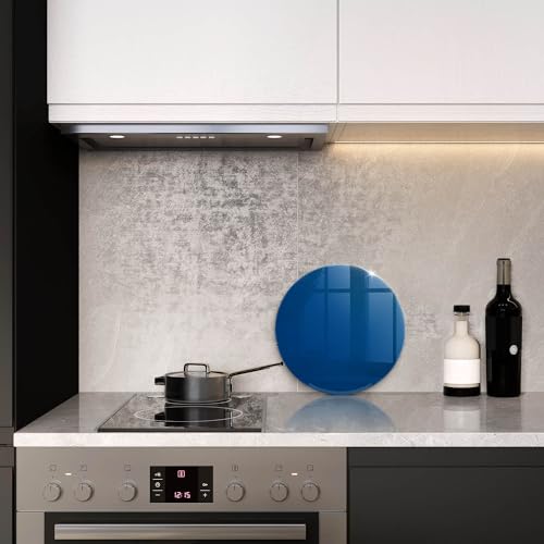 Plaque induction protection 30cm bleue Wallfluent pour cuisson en cuisine - 4