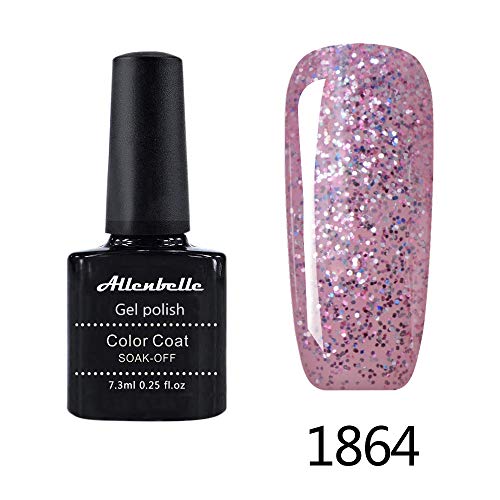 Allenbelle Milk Color Gel Nail Polish Suit For Home Maker And Salon (1864)