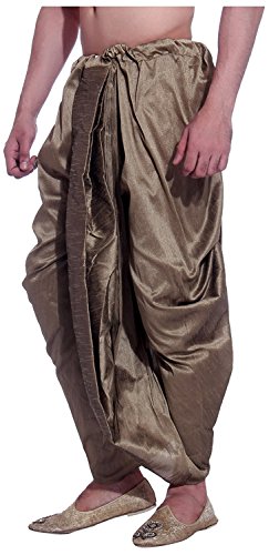Image of Royal Kurta Men's 100% Cotton Kurta and Dhoti Set