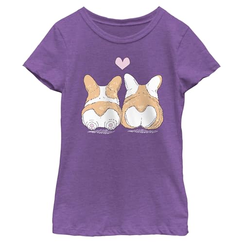 Girl's Lost Gods Corgi Duo T-Shirt