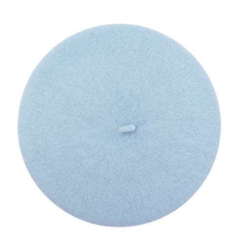 Image of Klong Women Wool Beret Hat French Style Solid Color