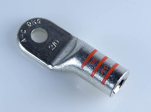 Cosses en cuivre 2/0 Ga 5/16" pour rénover l'électricité du camping-car ou du bateau