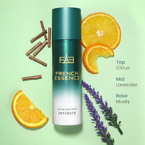 FRENCH ESSENCE Deodorant for Men/Men Deo/Body Spray Perfume,Long Lasting Fragrance, Fresh Scent No Gas Deo Combo Pack of 3 (Intimate,Desire & Oud Royal) - 120 ML(EACH)