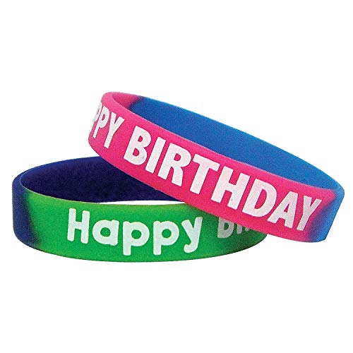 Teacher Created Resources Wristband, Fancy Happy Birthday, 10 Count