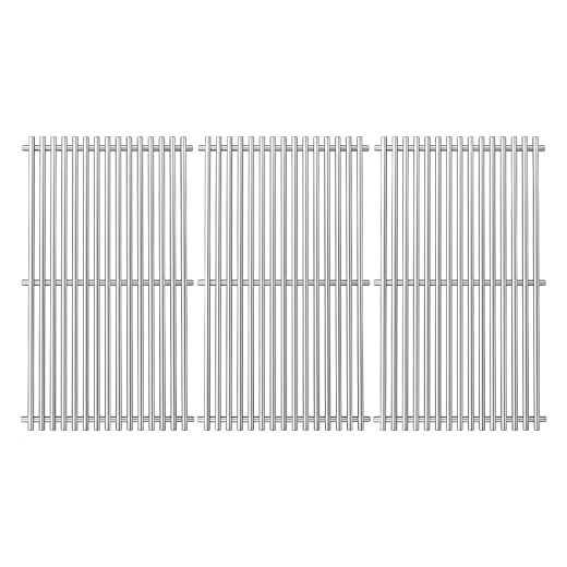 Uniflasy Cooking Grates Replacement Parts for Homedepot Nexgrill 720-0896B 720-0896 720-0896E 720-0896C 720-0896CP 720-0898 720-0898A Gas Grill 17 inch Stainless Steel Grates Replacement Parts, 3 pack