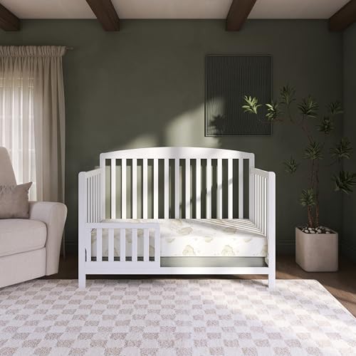 Image of Dream On Me Twilight Baby Crib Mattress, Reversible, Both Sides Usable for Infant & Toddler, Waterproof Cover, GREENGUARD Gold & BSA Certified, Fits Full-Size Crib & Toddler Beds, 52 inch x 28 inch x 5 inch