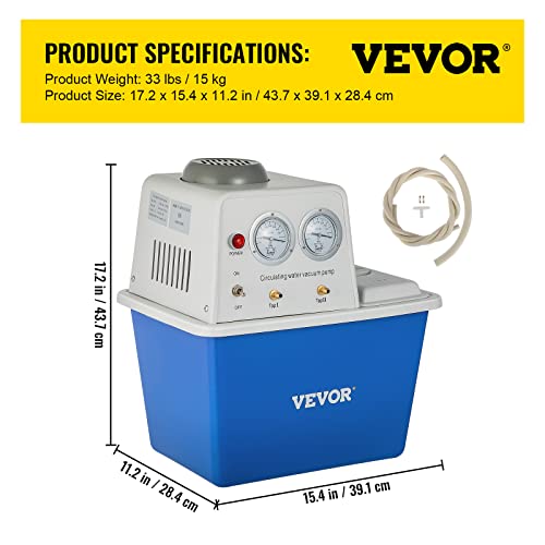 Vevor UL002 Lab Multi-Purpose Water Circulating Vacuum Pump,15L thumb #6