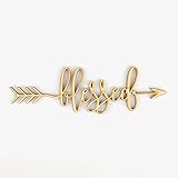 Blessed Arrow Wood Sign Blessed Decor Wall Art Unfinished 18