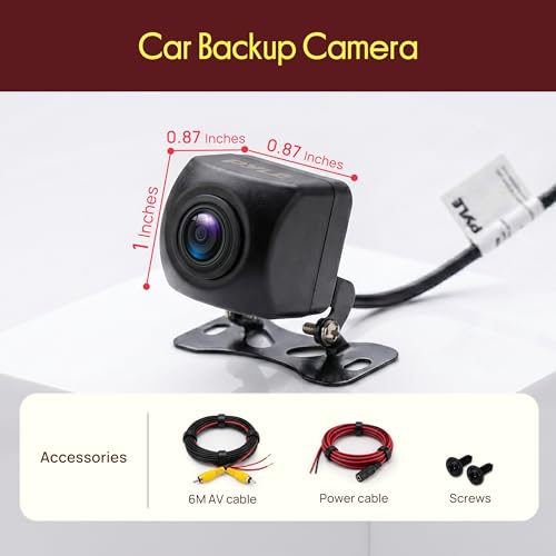 Image of Pyle Backup Camera for Car, Truck, Trailer, RV & Van | HD AHD 720P & CVBS Switchable Reverse Camera | 170 Fisheye Lens | Night Vision & Parking Guidelines | IP68 Waterproof | 12V-24V | Pack-2