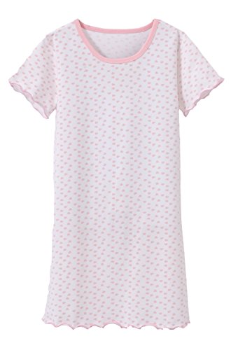 Preisvergleich Produktbild ABClothing Prinzessinnen-Nachthemd-Herz-Nachthemden Baumwollnachtwäsche der Mädchen für 4-5 Jahre Tag 110