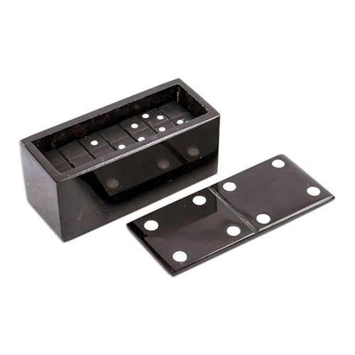Juego de dominó artesanal de mármol con caja miniatura 3