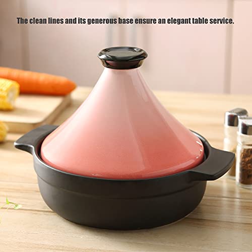 Dutch Oven ceramiczny garnek do braisera z pokrywką, odporny na wysokie temperatury, do gotowania w kuchni