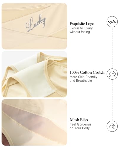 Image of Women's High Waisted Underwear Full Coverage Compression Briefs 4 /5 Packs Panties Postpartum Comfortable