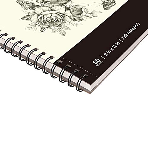 Amazon Basics Artist Drawing Pad with Spiral Binding #TOP15
