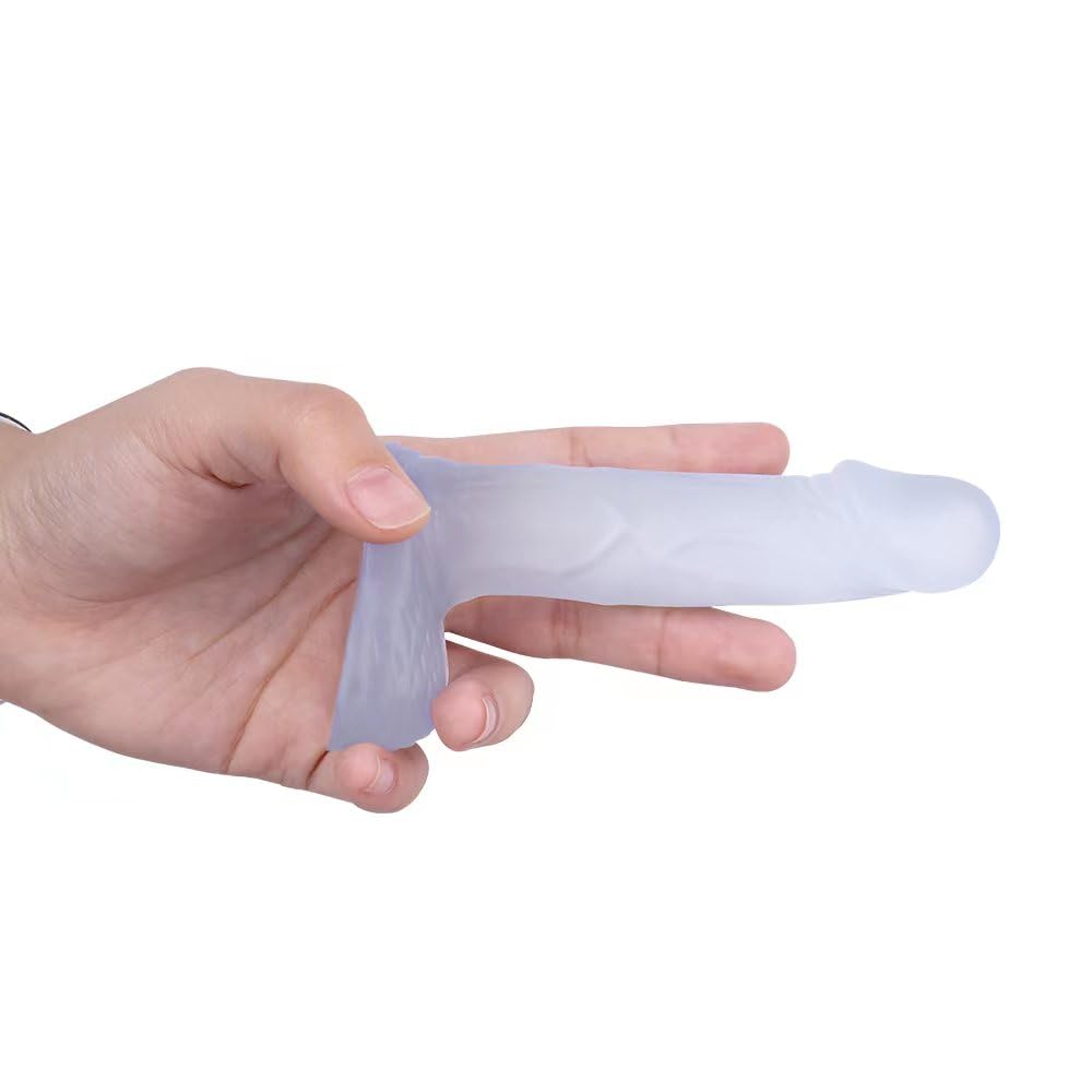 Small Realistic Dildo 4 5 inch Mini Penis G-Spot Stimulation Dildos Prostate Massager Clear Lifelike Mini Dildo Texture