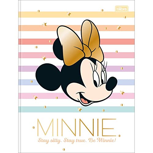 CADERNO BROCHURAO CAPA DURA MINNIE 80FLS. PCT.C/05