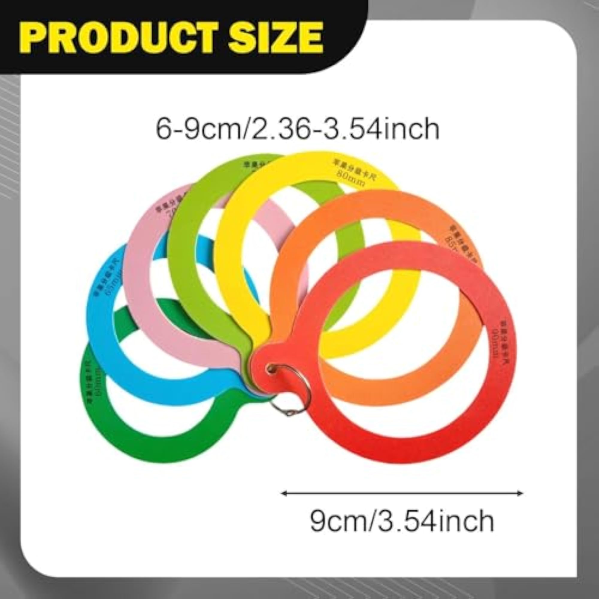 Fruit Circle Caliper Professional Flexible Sorting Tool