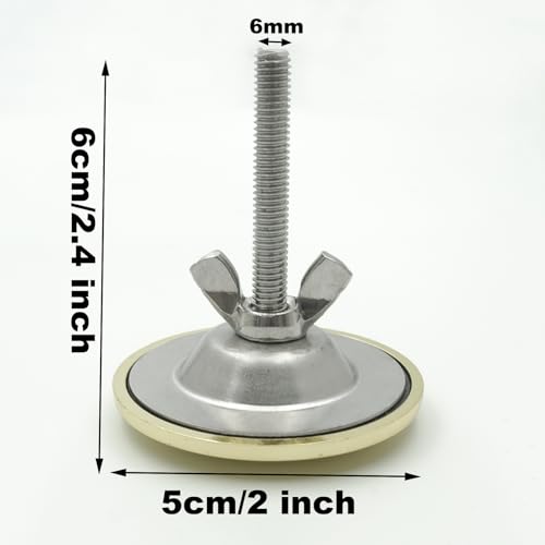 SyiXute 1 Pcs Sink Hole Cover, 2 Inch Stainless Steel Kitchen Sink Tap Faucet Hole Cover, Good Sealing for Leakage Prevention (Gold) - Image 2