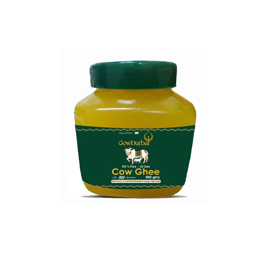 GOW DURBAR 100% PURE A2 DESI COW GHEE 400gms (B0CK6XTMJG) Amazon Price History, Amazon Price Tracker
