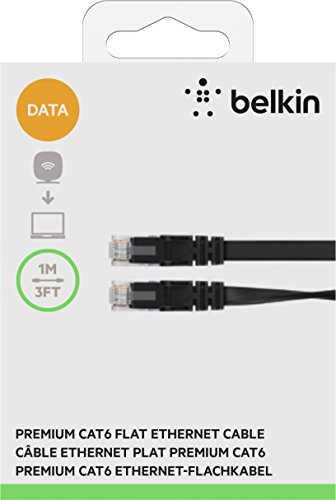Belkin F2CP013bt03BLKS Cavo Patch di Rete CAT6
