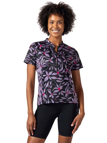 Terry Breakaway Mesh Cycling Jersey Women UPF 40+ Lava Links