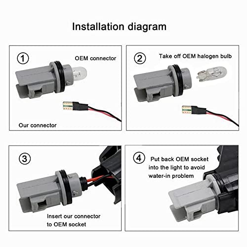 Intermitente secuencial sin errores para montaje directo en E90 E91 E92 E93 E60 E87 E82 E46 7