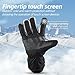 HUBGFEQ Winter Warm Snow Gloves Waterproof Ski Thermal Touch Screen Sport Cycling Outdoor Motorcycle Gloves-9