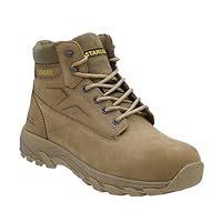 STANLEY Tradesman Men's Leather, Steel Toe, Safety Work Boot