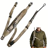 Camo Shotgun Sling with Quick Release – Padded 2 Point...